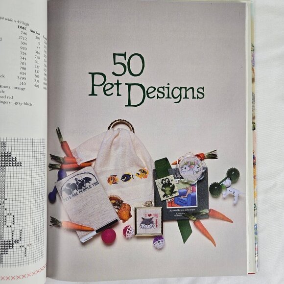 Meredith Press 501 Cross Stitch Designs Sam Hawkins Hardcover Book Illustrated - Picture 11 of 13